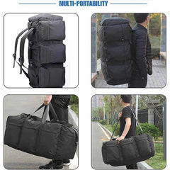100L Tactical Camping Duffel Backpack - SnaggIt