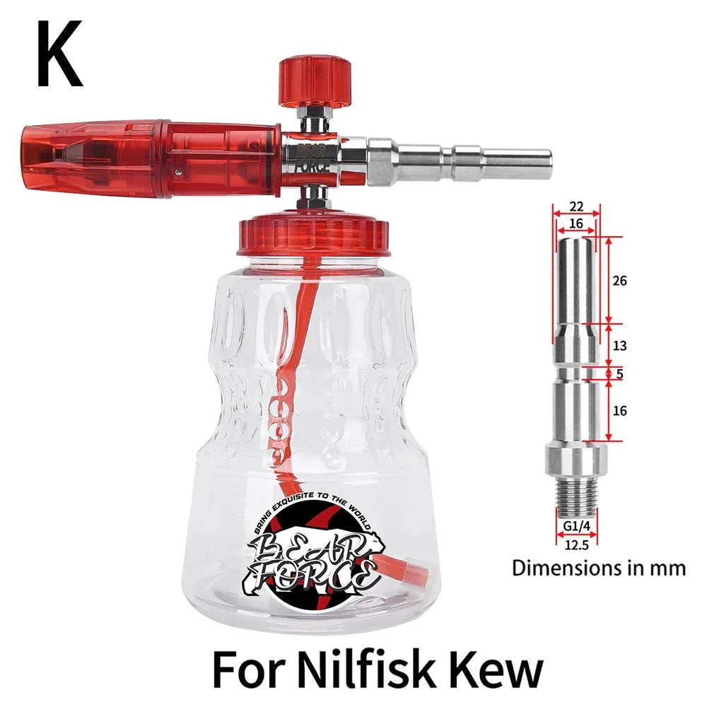 Foam Cannon Nozzle for Car Wash by Snagg A Foam Cannon