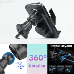 Smart Wireless Car Charger Phone Holder by Snagg A Phone Holder