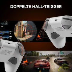 7052P Wireless Gaming Controller - Intelligent Screen & Hall Effect Precision