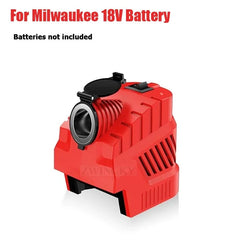 Car/Vehicle Refrigerator Power Supply Compatible With Milwaukee/Dewalt/Makita 18V Batteries