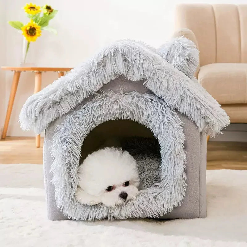 Foldable Indoor Dog & Cat House by Snagg A Pet House