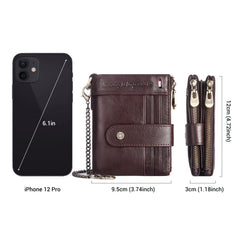 Genuine Leather RFID Cardholder Wallet by Snagg It Wallet