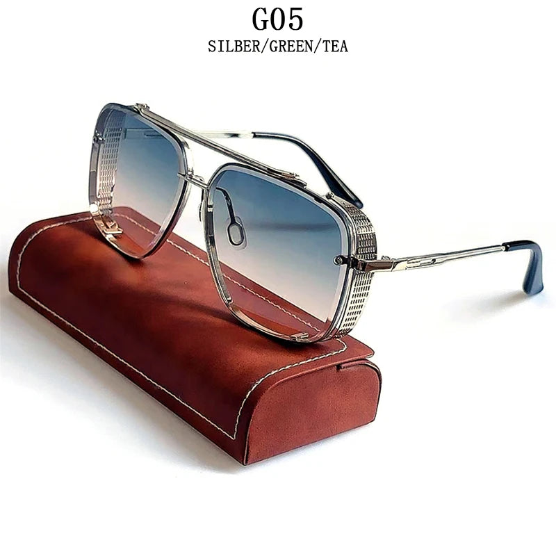 Vintage Steampunk Oversized Sunglasses by Snagg A Shades