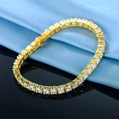 Full Moissanite Tennis Bracelet by Snagg A Bracelet