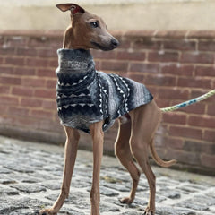 Winter Fleece Turtleneck Whippet Vest Soft Stretch Dog