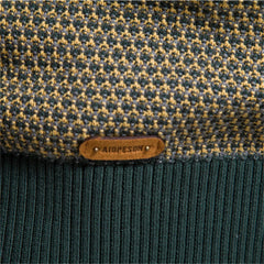 Men’s Cotton Spliced Knit Pullover | Modern Patchwork Thermal Winter Sweater