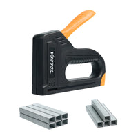 Manual Staple Gun for Wood – Light Duty Upholstery Stapler with 1200 JT21 Staples