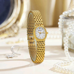 BERNY Golden Women’s Wristwatch - SnaggIt
