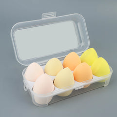 Professional Beauty Egg Series – 4/8 Pieces High Elasticity Cosmetic Puff Set