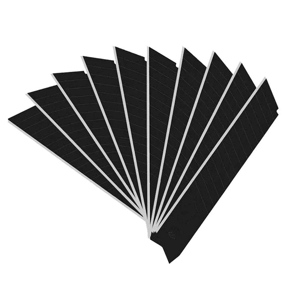 50PCS 25mm Snap-Off SK5 Carbon Steel Utility Blades - SnaggIt