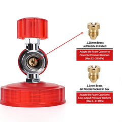 Foam Cannon Nozzle for Car Wash by Snagg A Foam Cannon