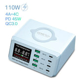 Multi-Port Fast Charging Station with PD & QC3.0 Quick Charge by Snagg A Charging Station