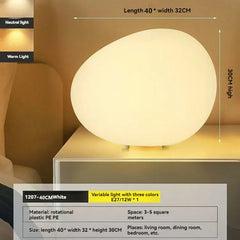 Modern Cobblestone Minimalist LED Night Light by Snagg A Table Lamp
