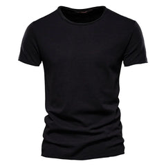 100% Cotton Daily Tee | Lightweight Summer Fitness & Leisure Top