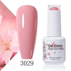 Professional 15ml HEMA & TPO-Free Gel Polish – High-Performance Semi-Permanent Varnish for Sensitive Skin
