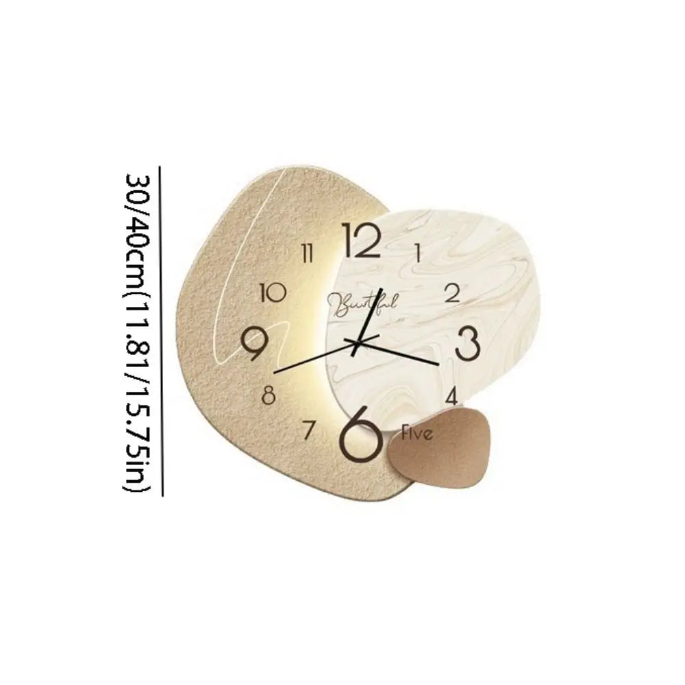 Modern Nordic Digital Wall Clock by Snagg A Clock