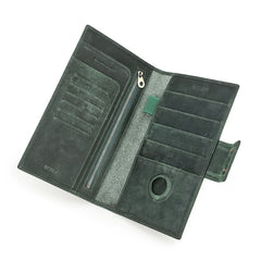 Genuine Leather Family Passport Clutch Wallet by Snagg It Wallet
