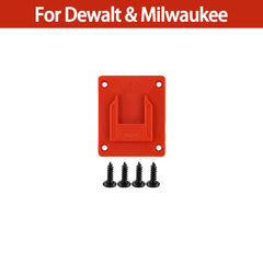 Cordless Drill & Power Tool Wall Mount Holder Compatible with Makita, DeWalt, Bosch & Milwaukee 18V Tools