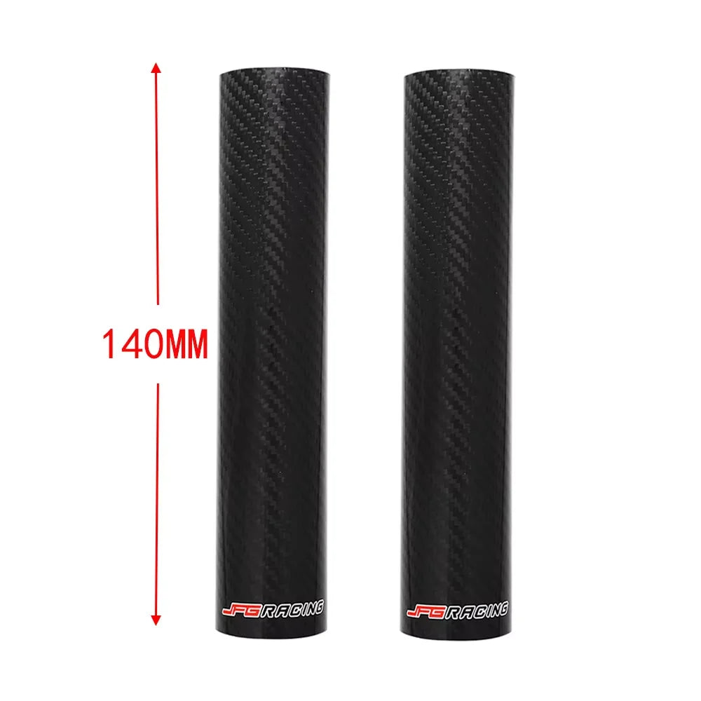 Carbon Fiber Wrap Cover Motorcycle Front Fork Guard by Snagg A Wrap Cover