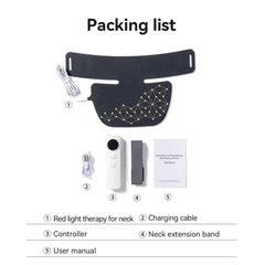 Portable Red Infrared Blue LED Light Therapy Face Mask