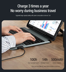 Magic Keyboard For Samsung Galaxy Tab S10 FE+ Case by Snagg A Wireless Keyboard