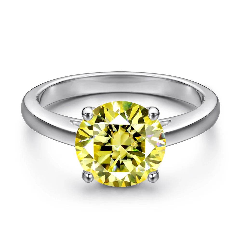 1–3ct Teal Moissanite Ring - SnaggIt