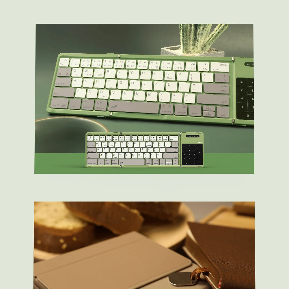 Folding Bluetooth Keyboard For iPads & Tablets by Snagg A Wireless Keyboard