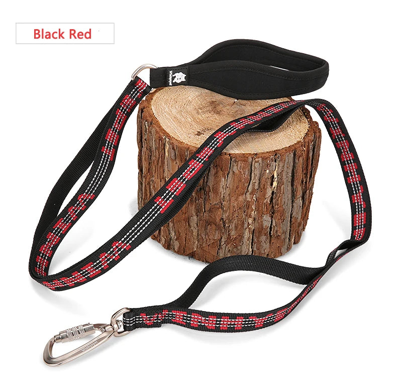 Heavy-Duty Reflective Dog Leash with Carabiner by Snagg A Leash