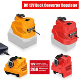 Car/Vehicle Refrigerator Power Supply Compatible With Milwaukee/Dewalt/Makita 18V Batteries