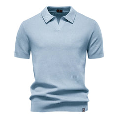 Men's Summer Breathable Polo | Lightweight Stretch Casual Essential