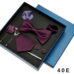 Luxury Silk Tie Set for Men - 40E - Others In Fashion