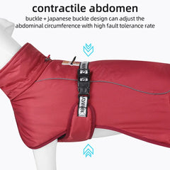 Winter Warm Windproof Dog Jacket by Snagg A Jacket