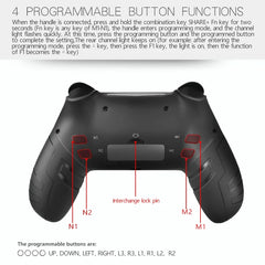 Modular Wireless Multi-Platform Controller | Interchangeable Layout & Macro Precision For PS4 PS3 PS