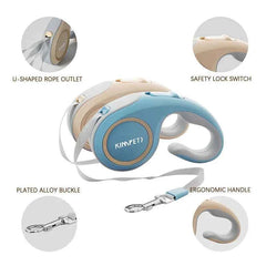 Automatic Telescopic Dog Leash 3M/5M – Retractable Lead for Small & Medium Dogs Daily Outings