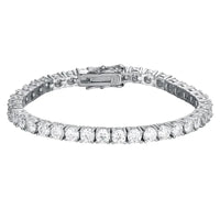 2mm D Color VVS1 Moissanite Tennis Bracelet
