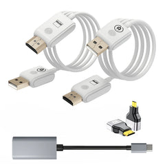 1080P 30M Wireless Video & Audio Transmitter Receiver Extender – Display Adapter for TV Box, Monitor & Projector