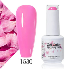 Professional 15ml HEMA & TPO-Free Gel Polish – High-Performance Semi-Permanent Varnish for Sensitive Skin
