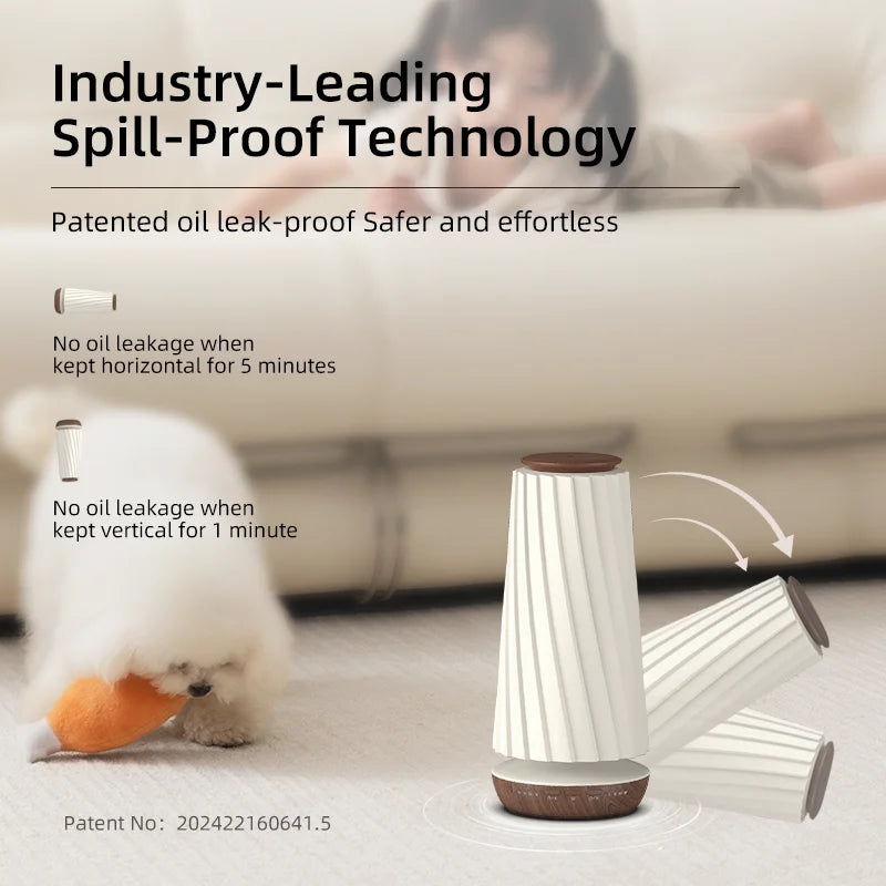 Smart Bluetooth Scent Diffuser with Night Light by Snagg A Diffuser