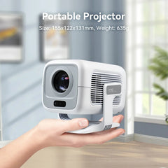 Portable 1080P HD Projector – WiFi 6 & Bluetooth 5.4 by Snagg A Projector