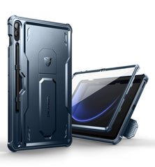Heavy Shockproof Full Body Protective Cover WithBuilt in Screen Protector For Samsung Galaxy Tab S9 FE by Snagg A Tab Case