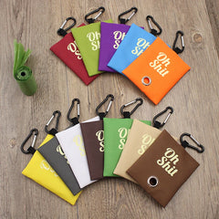 Premium Canvas Waste Bag Dispenser | Durable & Eco Friendly Travel Pouch