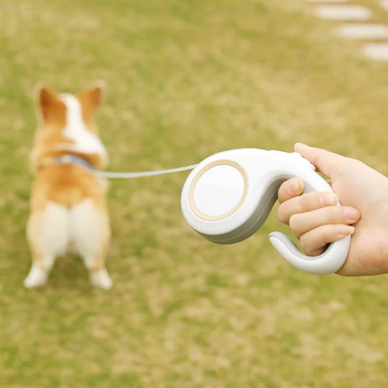 Automatic Telescopic Dog Leash 3M/5M – Retractable Lead for Small & Medium Dogs Daily Outings