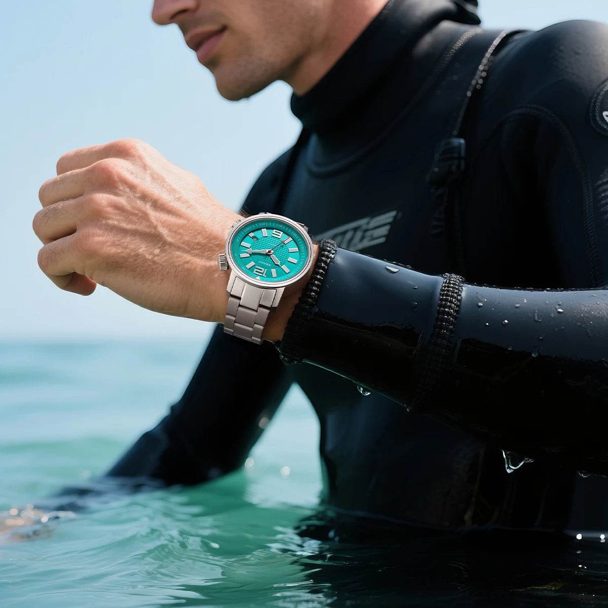 Automatic Diver Watch – Stainless Steel Edition - SnaggIt