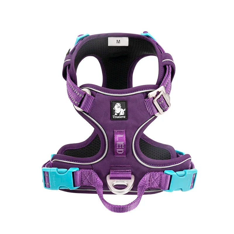Tactical Purple Dog Harness by Snagg A Harness