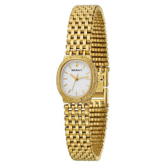 BERNY Golden Women’s Wristwatch - SnaggIt