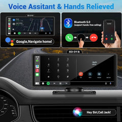 10"/11.26" 4K Dual Lens DVR with Wireless CarPlay by Snagg A Car DVR