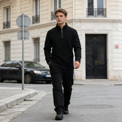 Men’s Thicken Fleece Pullover | Winter Thermal Soft-Shell Sweatshirt