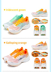 Marathon Carbon Plate Running Shoes – Ultra-Light, Shock Absorption, Rebound Technology