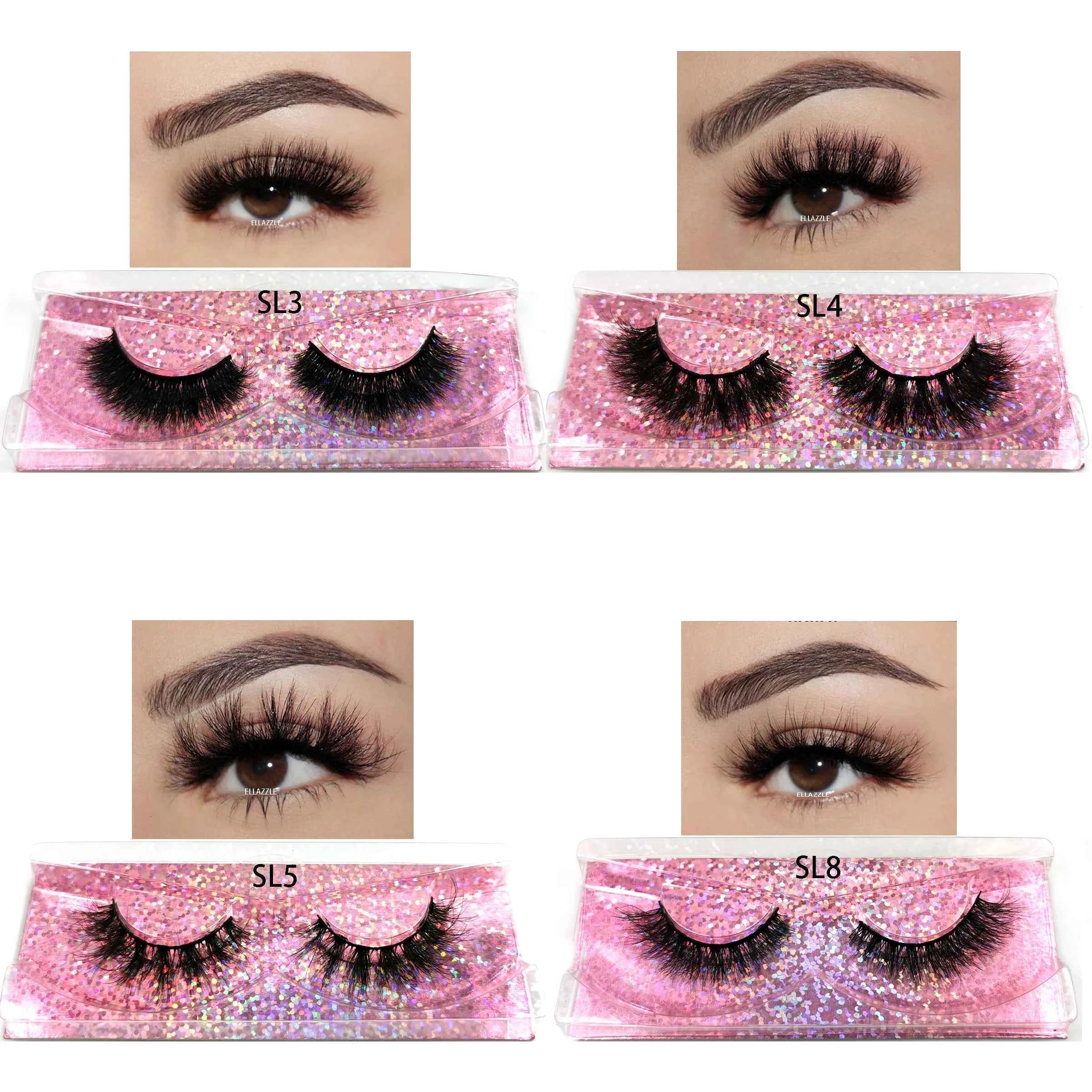 Professional 3D Faux Mink Eyelash Collection – Bulk Wholesale Custom Series